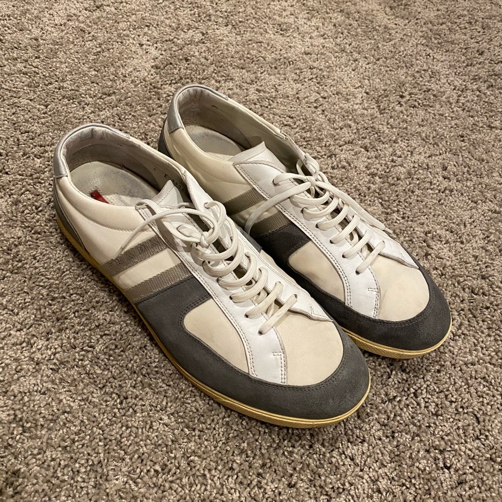 Prada low-top sneakers, white